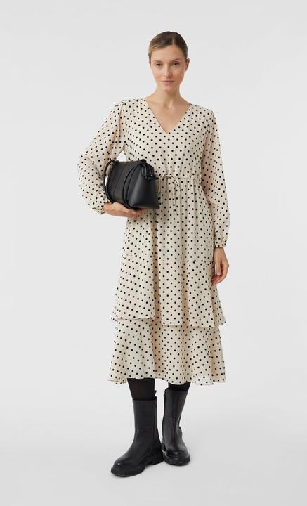 Image du produit Comma Kleid Midi-Chiffonkleid mit Polka Dots (36)