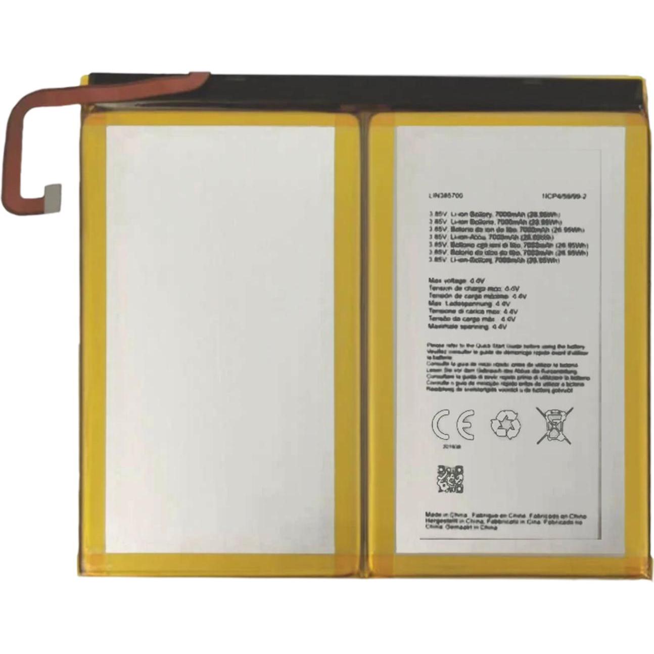 Clappio Akku für Crosscall Core T4 Kapazität 7000mAh, Smartphone Akku