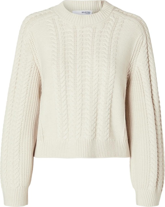 Selected Femme Zopfstrick Pullover