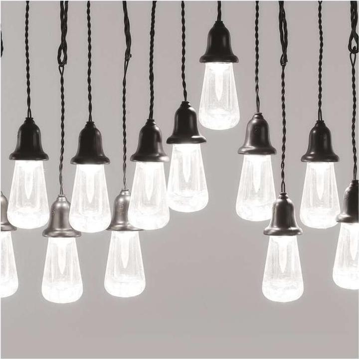 Image du produit Emos Chaîne de fête 16x 1 LED transparente 3,6 m blanc froid IP44 DCPW04 (7.60 m)