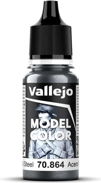Produktbild Vallejo Model Color - Natural Steel (70.864)