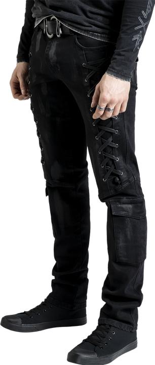 Immagine prodotto Black Premium Essential - Slim Cargo Jeans Jared with Lacing (34)