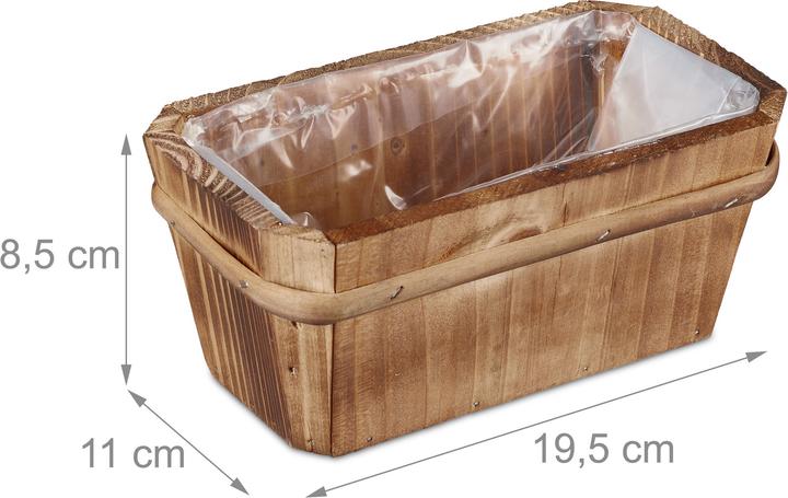 Image du produit Relaxdays Blumenkasten (19.50 cm)