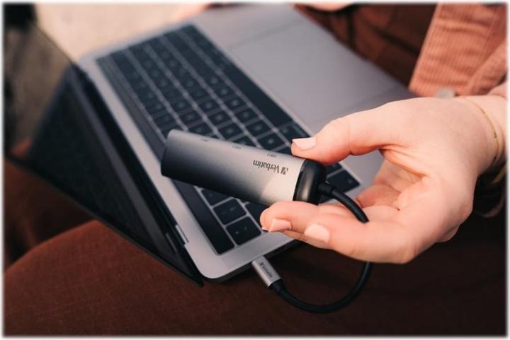 Actual product image Verbatim Multiport (USB-C, 4 ports)