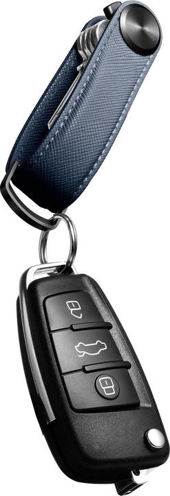 Actual product image Orbitkey Key Organiser Pro Leather oxford navy