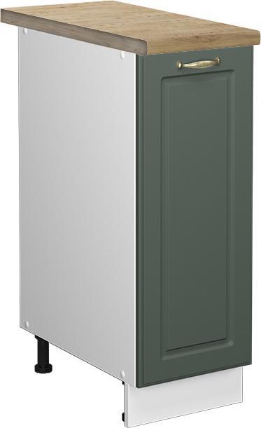 Grün, Grün-Gold Landhaus, Weiss