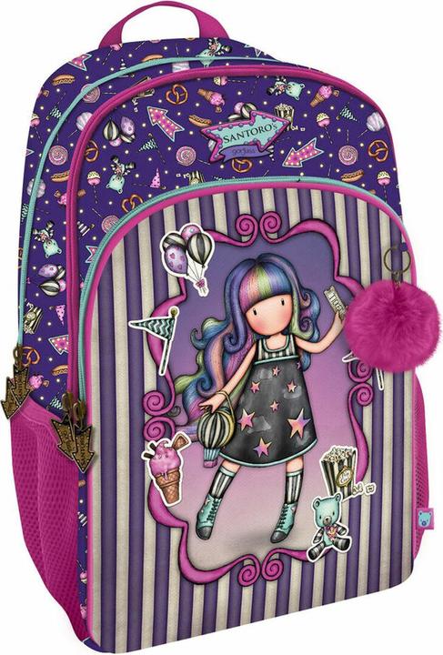 Santoro Backpack with three Gordžiss Fairground dogs