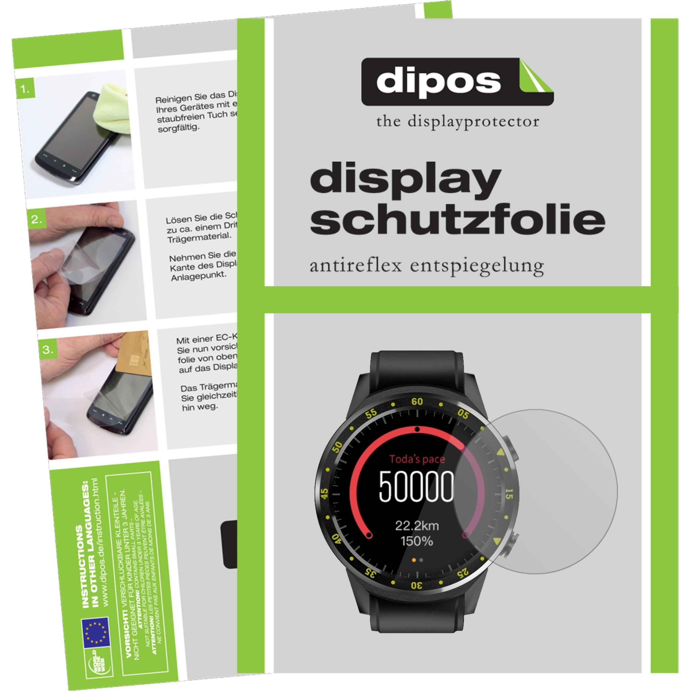 Dipos Displayschutzfolie Antireflex (5 Stück, Oppo F1), Smartphone Schutzfolie, Transparent
