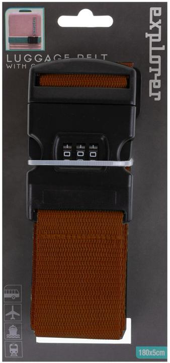 Image du produit FTM Serrure de voyage Sangle de valise Marron