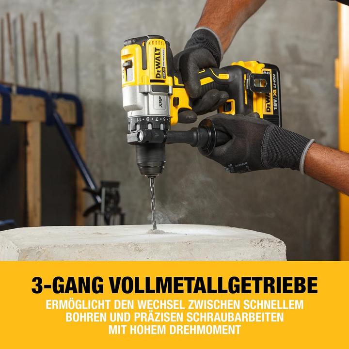 Produktbild DeWalt Schraubendreher Bohrmaschine DCD991NT-XJ 18V ohne Akku und Ladegerät, TSTAK Koffer