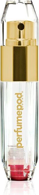 Travalo Perfume Pod Crystal Parfümzerstäuber Gold für Unisex 0,17 oz Nachfüllbares Spray (Eau de Parfum, 5 ml)