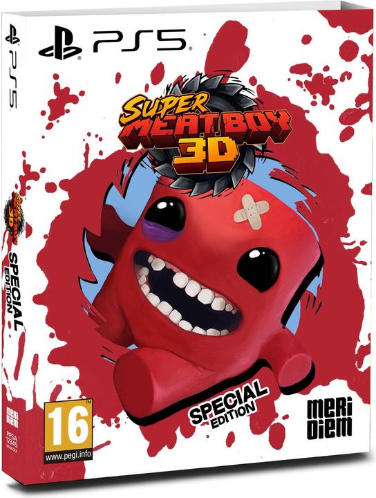 Actual product image Super Meat Boy 3D S.E. PS-5 UK (PS5)