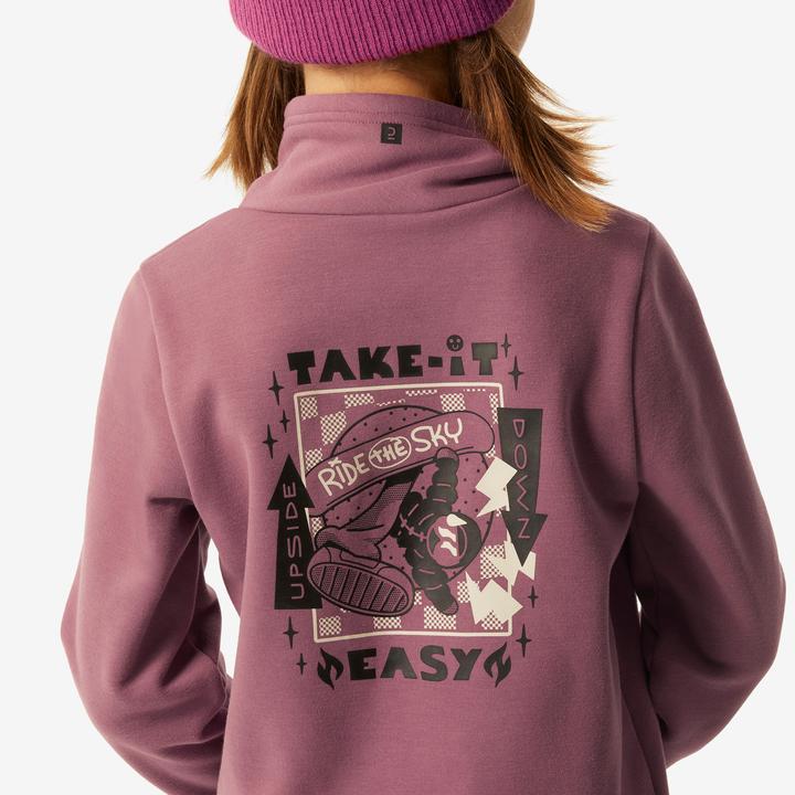 Produktbild Wedze Skipullover Kinder - 100 violett (152)