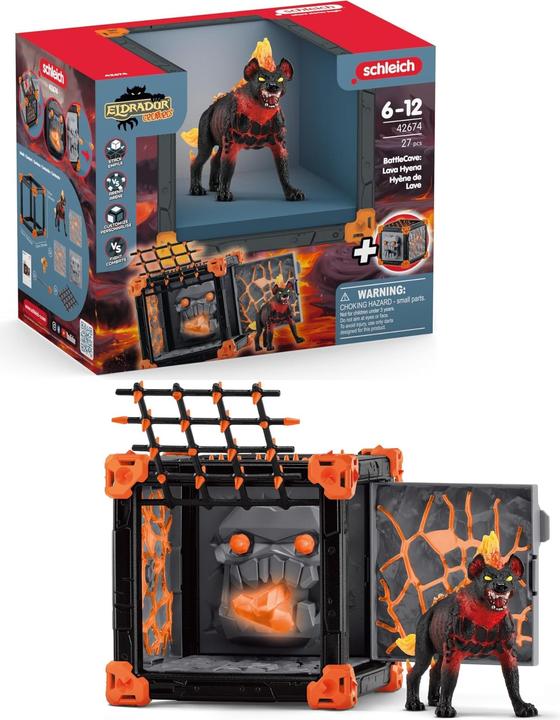 Produktbild Schleich BattleCave Lavahyäne