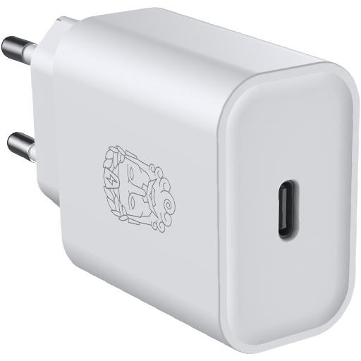 Upström CIRKULÄR Charger (20 W), USB Ladegerät, Weiss