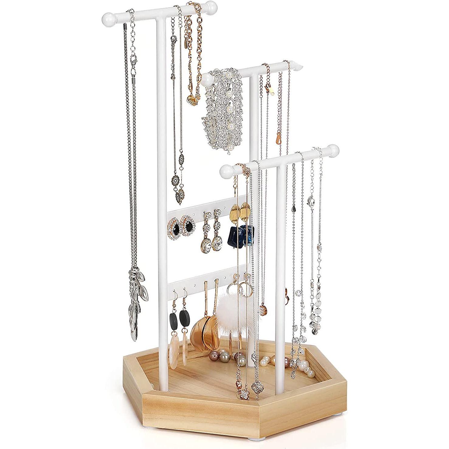 Thumbnail - Songmics, Uhrenbox + Schmuckaufbewahrung, Master, Braun, Weiss