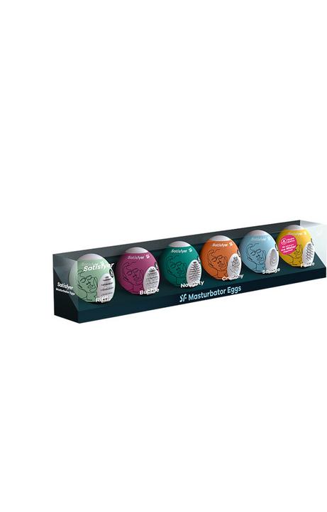 Image du produit Satisfyer Masturbator Egg Set - Assorted - 6 pcs