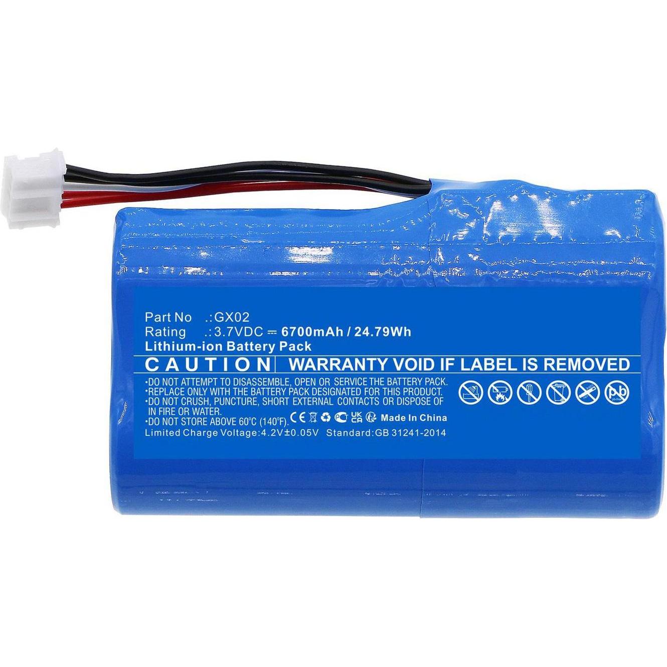 CoreParts Battery for NEXGO Payment, Barcode-Scanner Zubehör