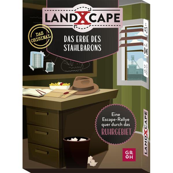 Groh LandXcape - Das Erbe des Stahlbarons: Eine Escape-Rallye quer durch das Ruhrgebiet (Deutsch)