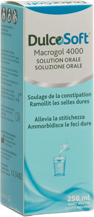 Immagine prodotto DulcoSoft Macrogol 4000 Trinklösung (1 Pezzo/i, 250 ml, 326 g)