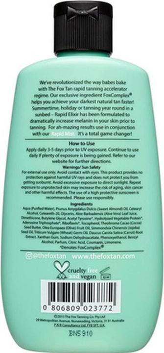 Produktbild The Fox Tan Rapid Tanning Elixir (Selbstbräunungscreme, 120 ml)