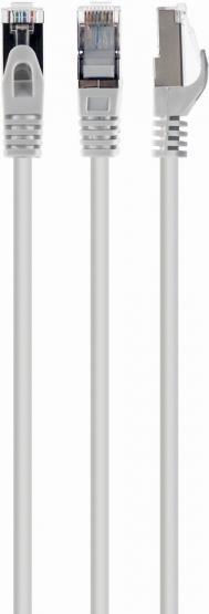 Image du produit Gembird PP6A-LSZHCU-W-1M cordon de raccordement (S/FTP, CAT6a, 1 m)