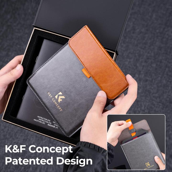 Image du produit K&F Concept 100x100 Natural Light Filter w/ Frame (X-PRO) (KF-1903) (Filtre de veilleuse, 100 mm)