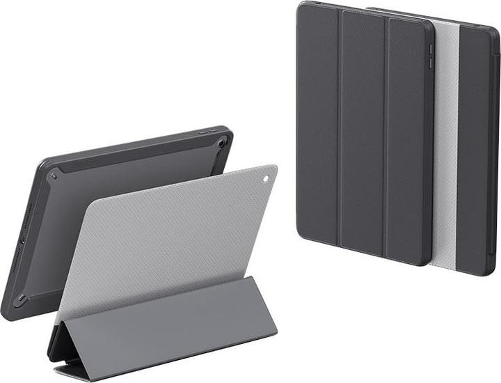 Benks Étui magnétique multi-fonctions pour iPad 9 - Gris foncé (iPad 10.2)
