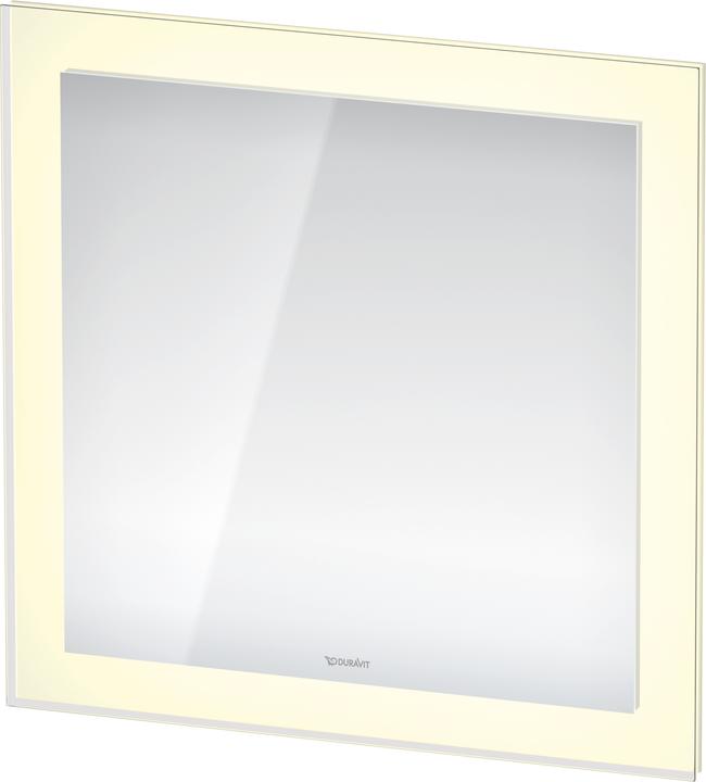 Actual product image Duravit Mirror WHITE TULIP with lighting 750x750x50mm, 38 W