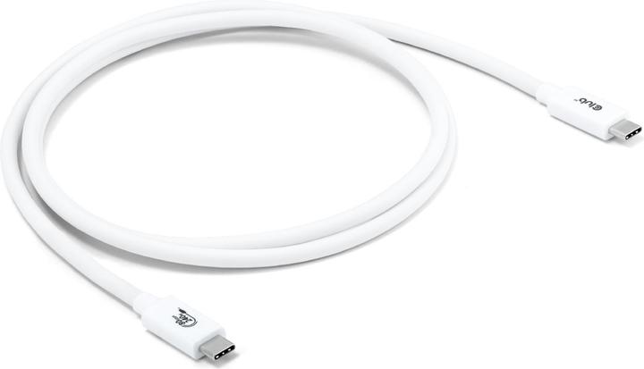 Produktbild Club 3D Club3D Kabel USB C zertifi. PD240W/8K240Hz/80Gbps 1,2m weiss retail (1.20 m, 240 W)