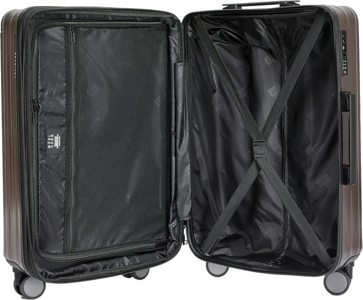 Image du produit Münicase Hartschalenkoffer mit Rollen und TSA-Schloss (38 l)
