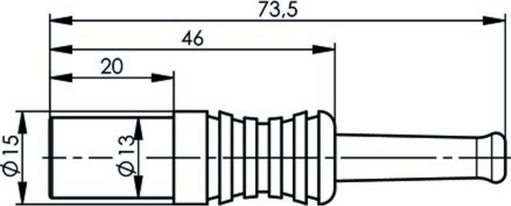 Produktbild Telegärtner PH-Stecker Stecker, gerade J01080A0007 1 St.