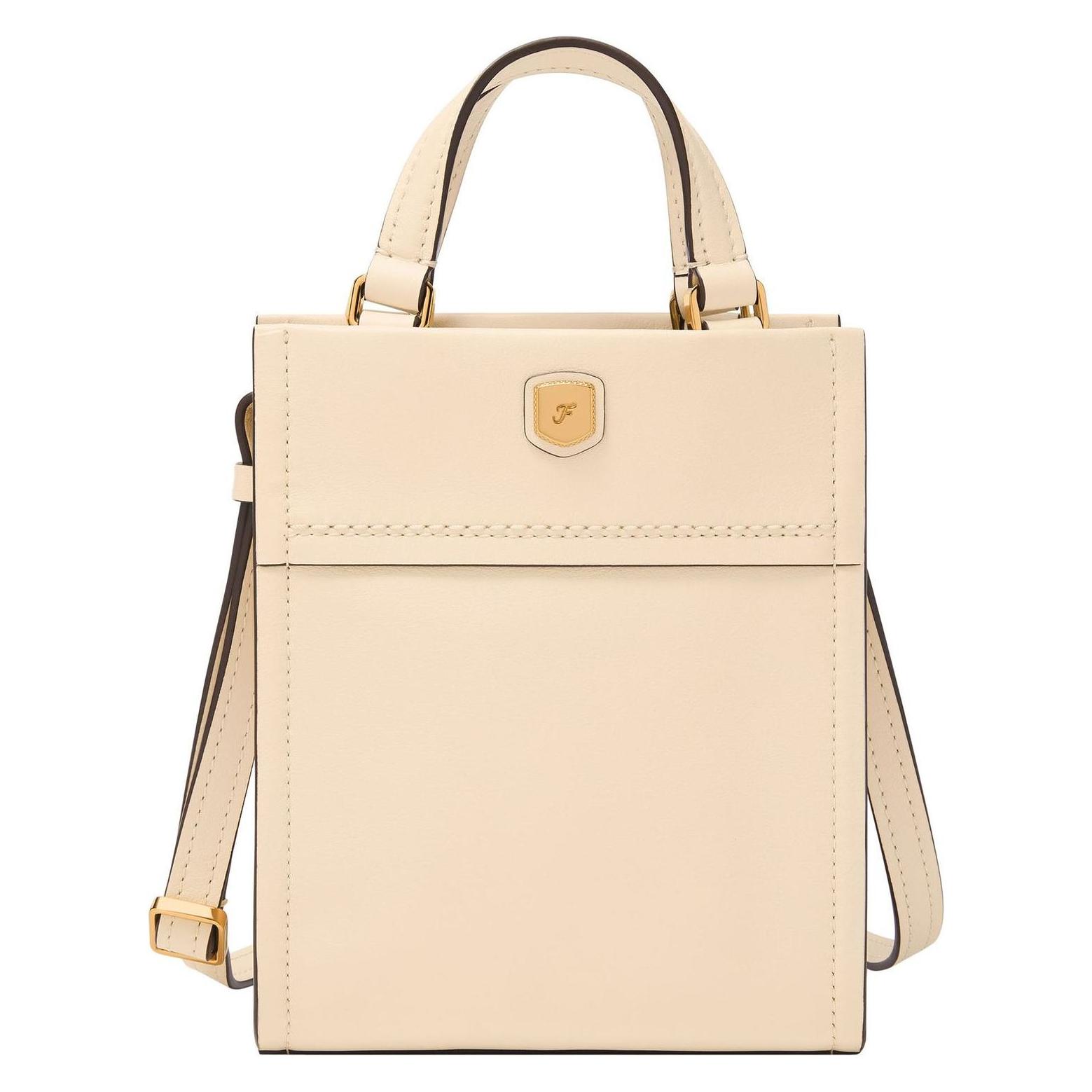 Fossil, Damen, Handtasche, Gemma Mini Tote, Beige