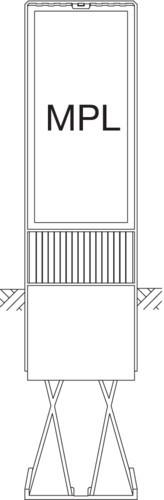 Immagine prodotto Hager Colonna di distribuzione HAG ZAL142P serie 142, con MP (Morsettiere)