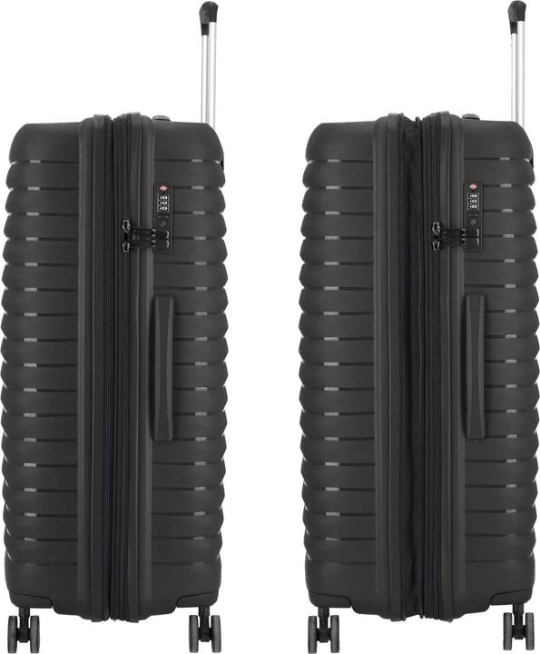 Immagine prodotto D&N Travel Line 4500 Carrello a 4 ruote L 75 cm con piega ad espansione (100 l)