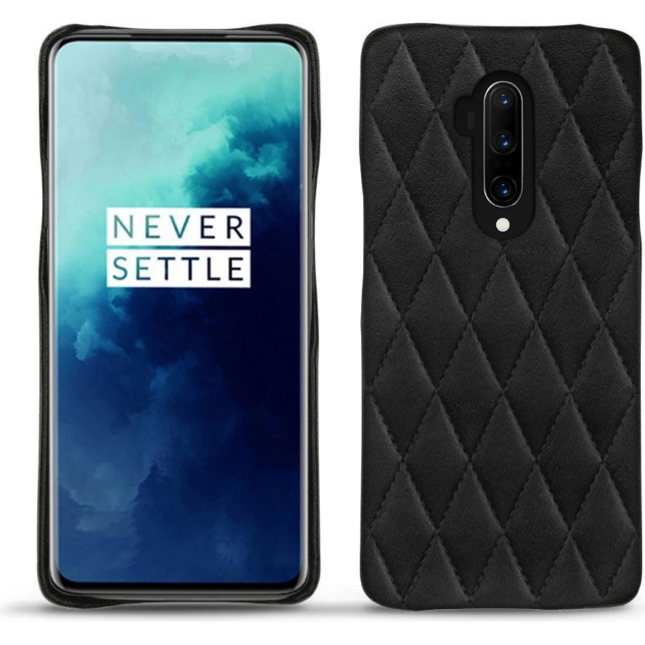 Noreve Lederschutzhülle (OnePlus 7T Pro), Smartphone Hülle, Schwarz