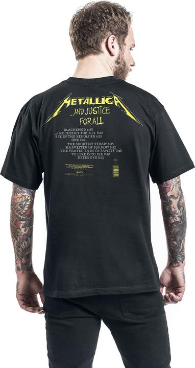 Produktbild Metallica And Justice For All Tracks (XL)