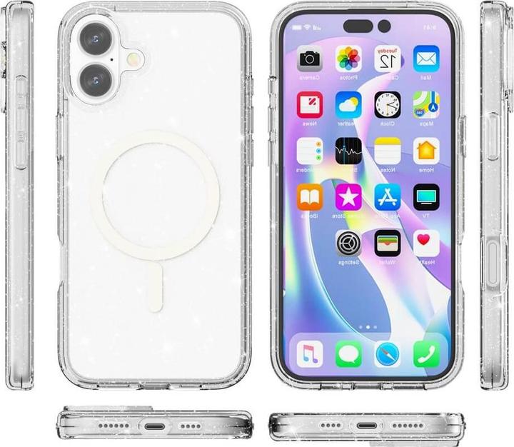 Actual product image Cover-Discount Glitzer Case mit MagSafe (Apple iPhone 17)