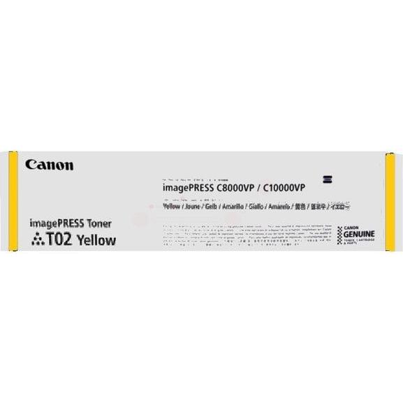 Thumbnail - Canon, Toner, T02 Toner Yellow 43k Each - Tonereinheit (Y)