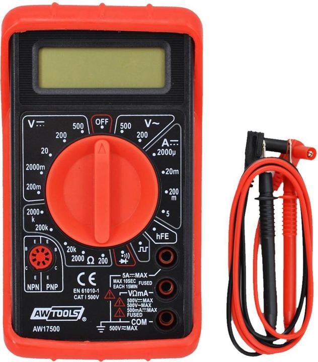 Produktbild Awtools Universelles Digitalmultimeter mit LCD