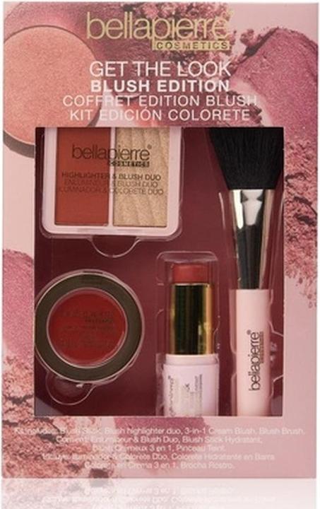 Actual product image Bellapierre Cosmetics Bellapierre Get The Look Kit Blush Edition with 3 Blushes and 1 Brush