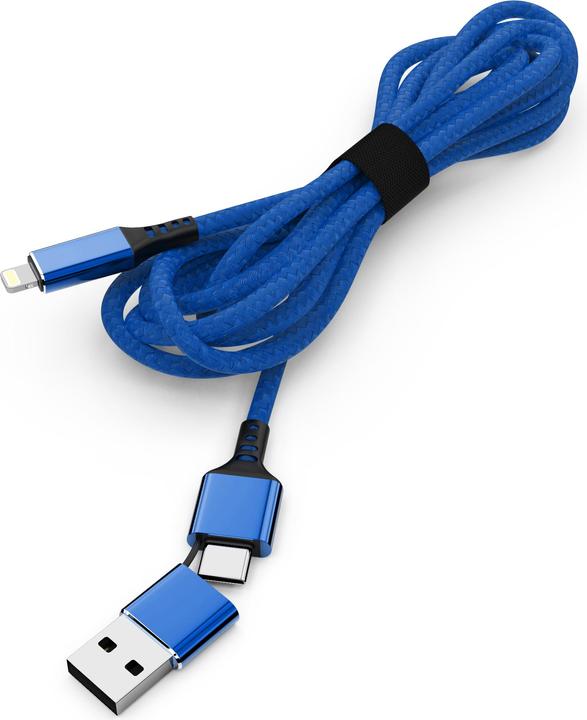 Immagine prodotto Cololight SPEEDY-L BL Cavo di ricarica USB-A/USB-C -> Lightning blu (1 m, USB 3.2 Gen 2)