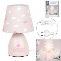 Home Deco Kids Lampe de chevet enfant rose