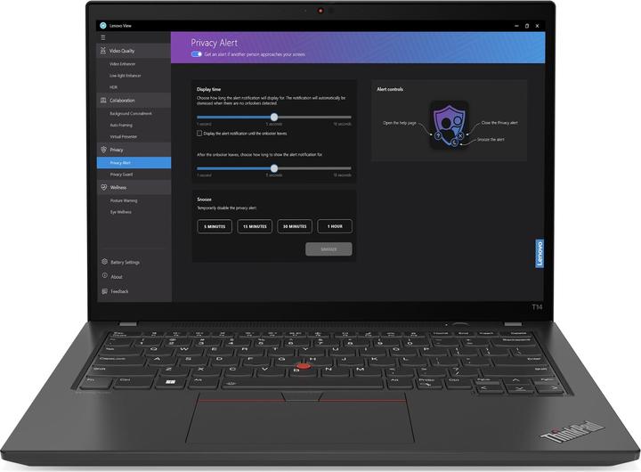 Produktbild Lenovo TP T14 G4 T/RYZEN5/7540U/16GB/512SSD/W11P (14", 512 GB, 16 GB, Eng. Int., AMD Ryzen 5 7540U)