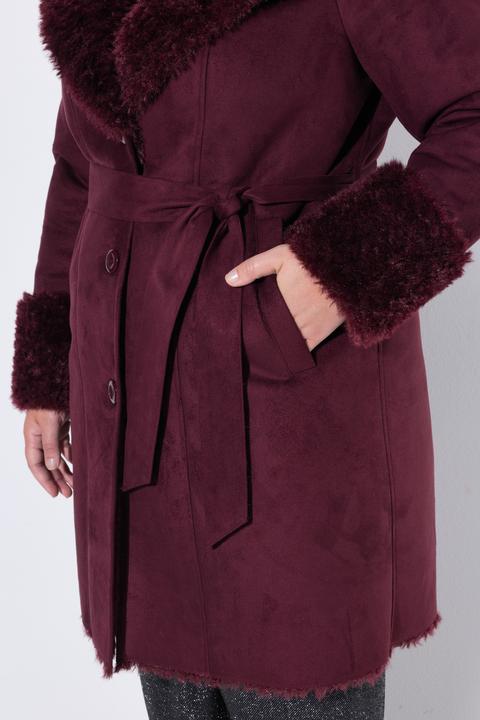 Produktbild Miamoda Mantel, A-Linie, FakeFur-Innenseite, Reverskragen