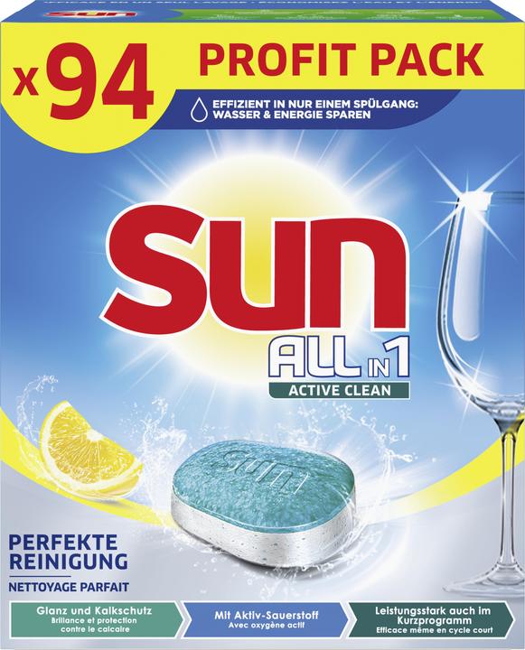 Sun All-in-1 Active Clean Lemon 94x