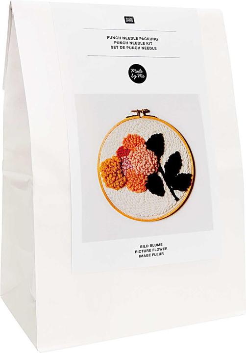 Produktbild Rico Design Punch Needle Set "Bild Blume"