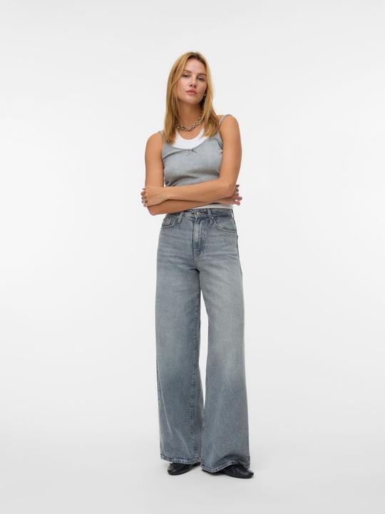 Produktbild Vero Moda VMELINA Super High Rise Weiter Beinschnitt Jeans Weit geschnitten (W25/L30)