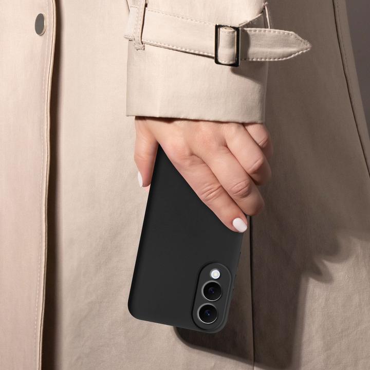 Image du produit Cadorabo Coque pour Samsung Galaxy S25 Edge TPU Liquid Silicone Case (Samsung Galaxy S25 Edge)