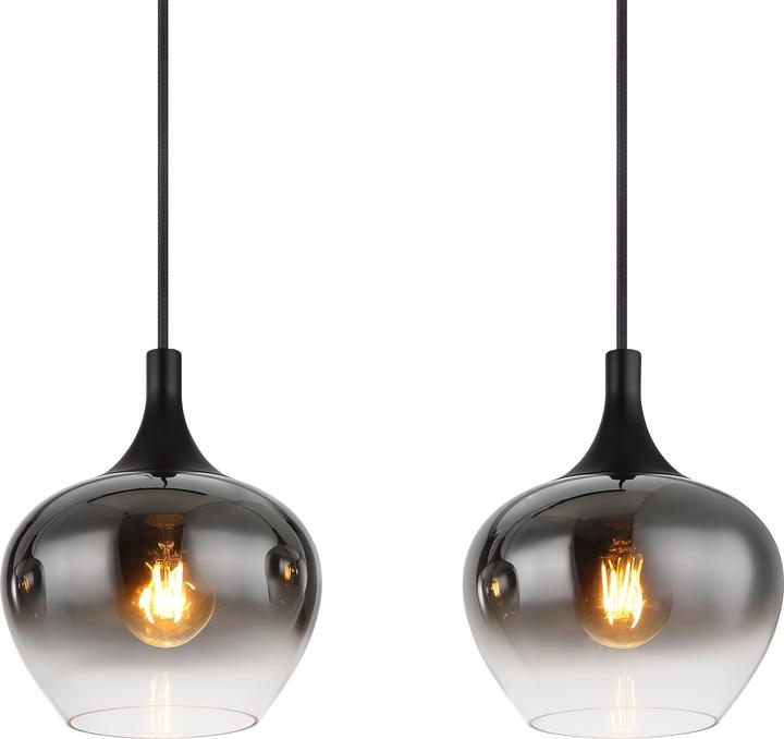 Produktbild Globo Hängeleuchte Maxy schwarz matt 4xE27 (E27)